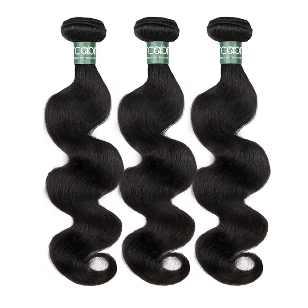 Air cabin Body Wave Echthaar Bündel Brasilien Remy Haar verlängerungen 8 bis 26 Zoll natürliche