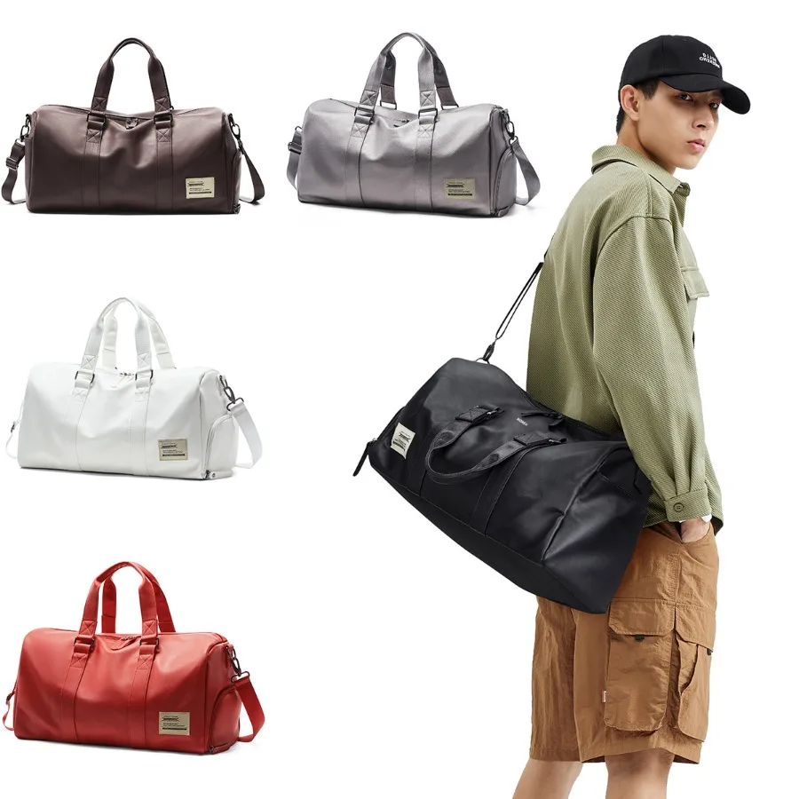 New styleFitness bag portable travel bag men's dry and wet separation sports backpack large capacity one-shoulder business tr