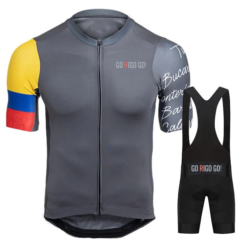 2024 Cycling Clothing Go Rigo Go Team Cycling Jersey Men Summer Road Bike Maillot Vest Ropa Ciclismo Breathable Bicycl Tshirt