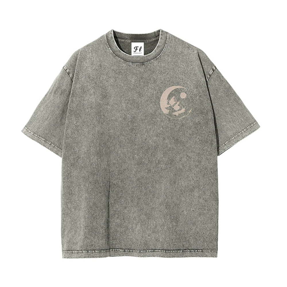 グラフィック Tシャツ男性女性半袖漫画洗浄ラウンドネック新プリント Tシャツカジュアル Tシャツ