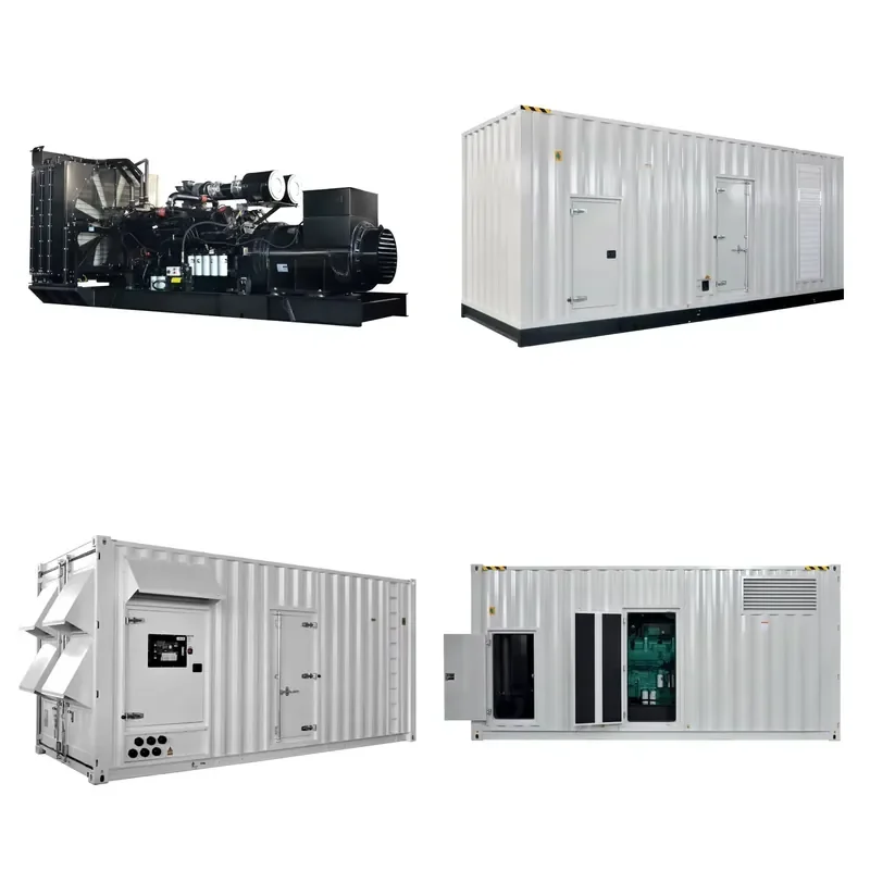 Fast Delivery 50hz 1200kw 1500kva Generator Set Powered by Engine KTA50-G8