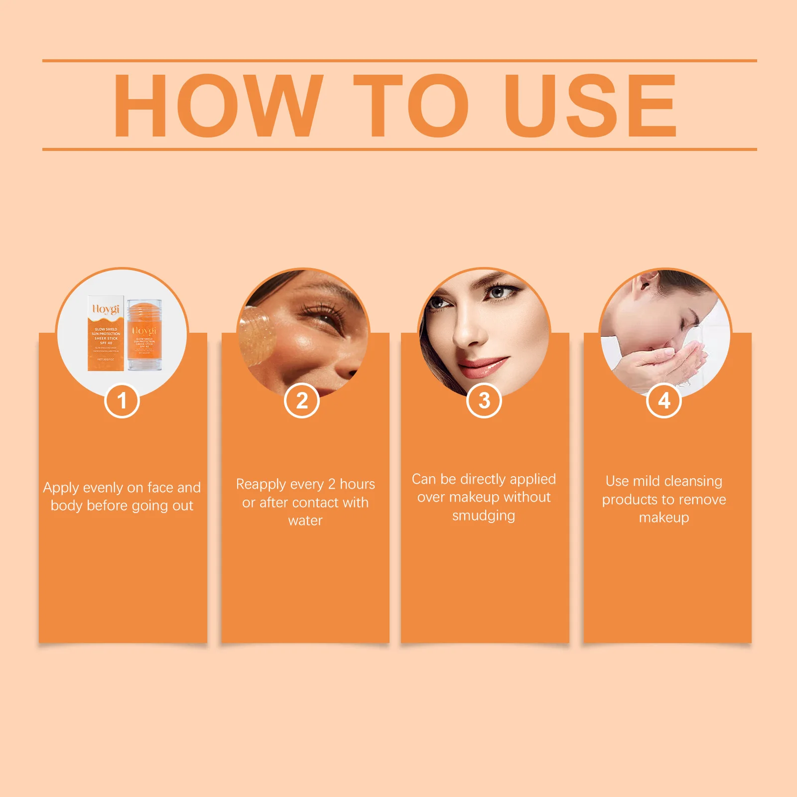 كريم واقي من الشمس متوهج بعامل حماية من الشمس بعامل حماية من الشمس 40+ للتحكم في الزيوت وتفتيح الوجه ومضاد للأكسدة يدوم طويلاً كريم واقي من الأشعة فوق البنفسجية #5