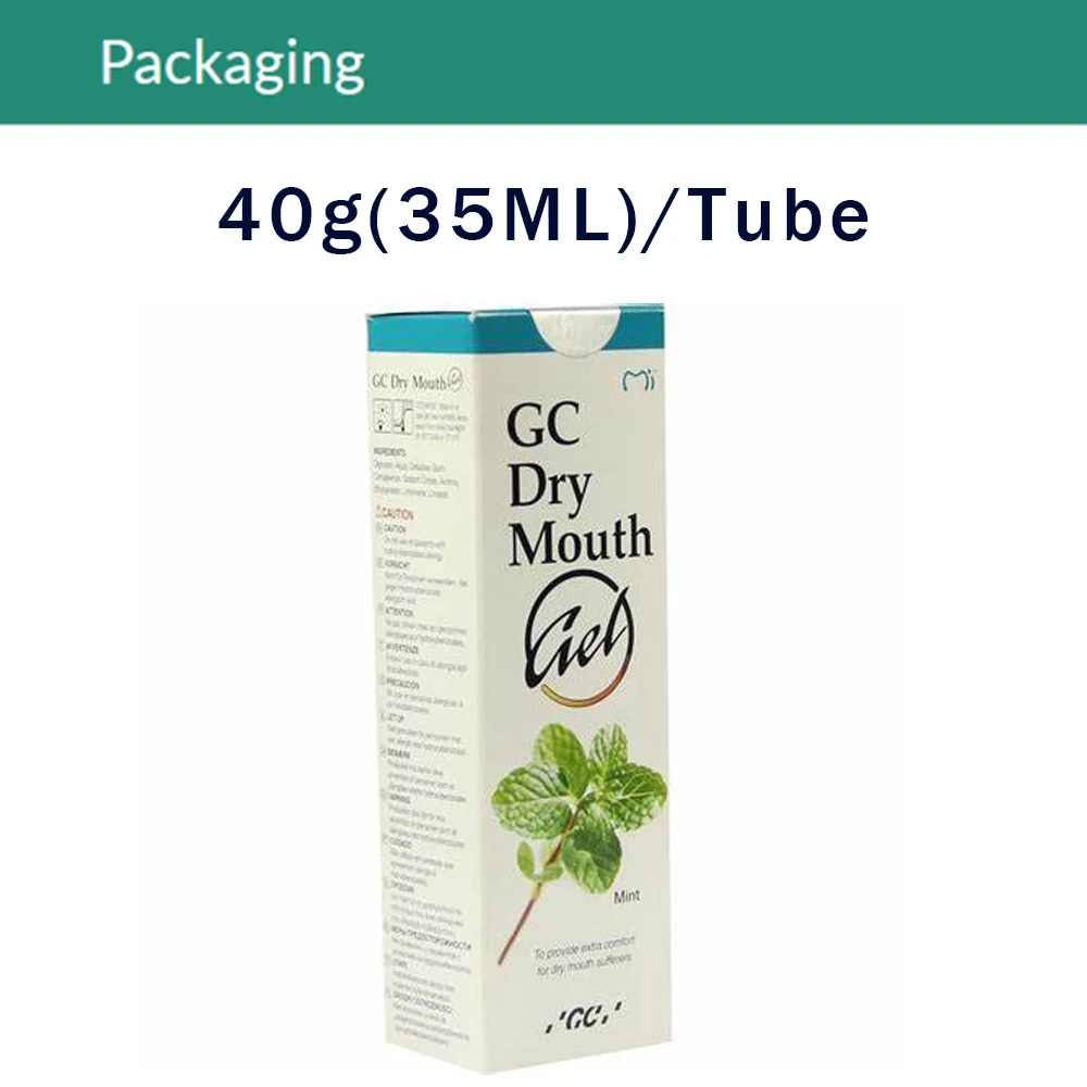 Dry Mouth Relief Gel Treatment Cream GC Mints Japan Made Throat Dental Teeth Oral Moisturizing Spray