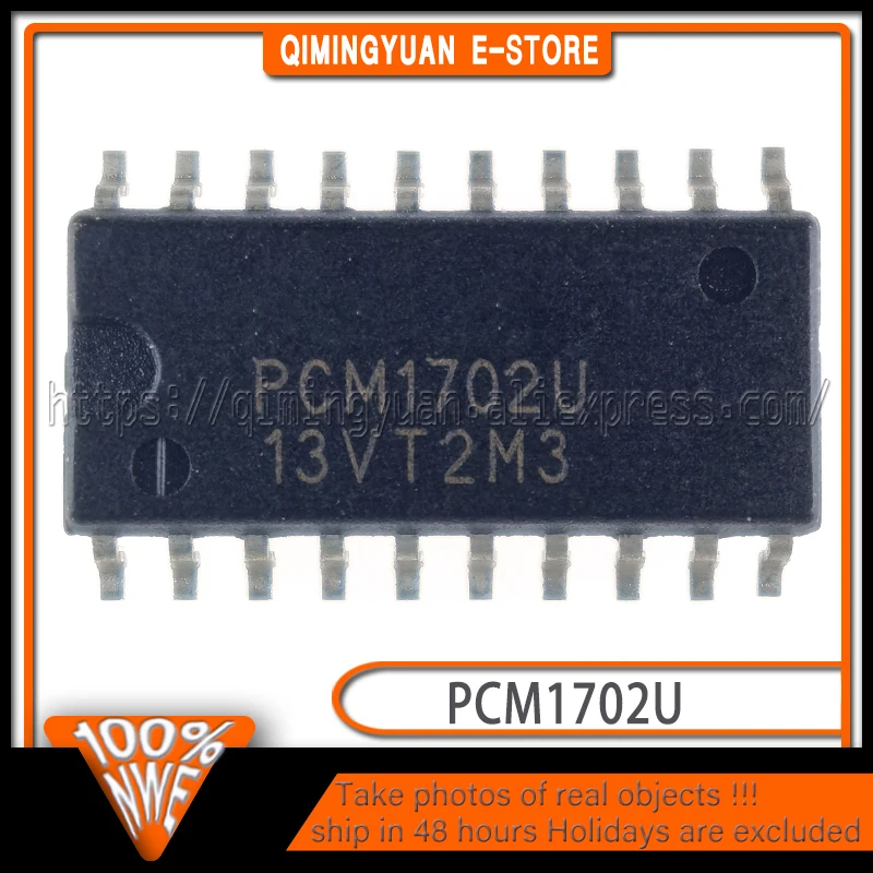 2pcs/LOT PCM1702 PCM1702U SOP20 In Stock