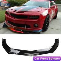LAICY For Chevy Camaro SS Z28 ZL1 RS Car Front Bumper Chin Lip Spoilers Body Kits Splitter Skirt Diffuser Protection Guard Cover