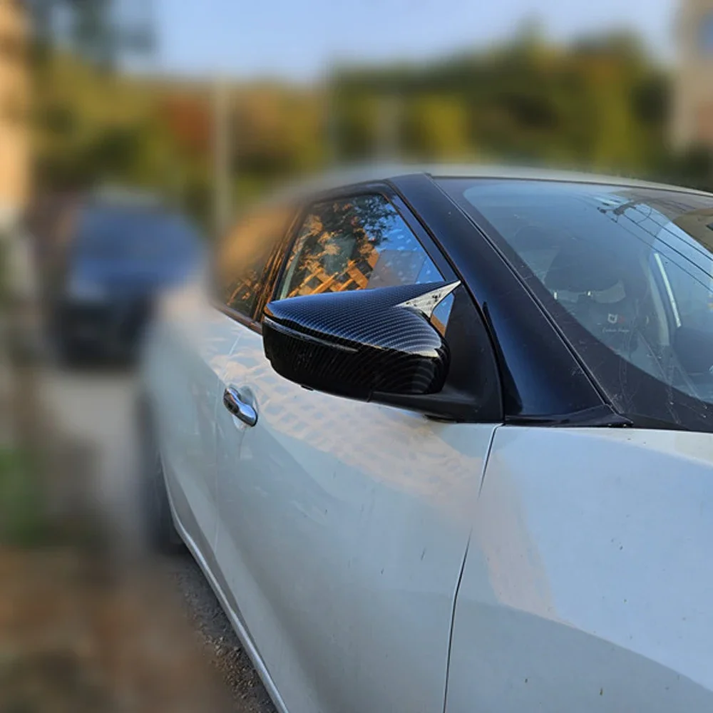 Für Nissan Kicks Lannia BlueBird 2015-2021 Auto Rück Seite Spiegel Abdeckung Flügel Kappe Außen Aufkleber Tür Rückansicht fall Trim – Detail 4