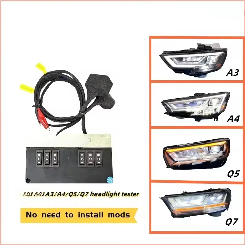 YU GUANG for Audi A3 A4 Q5 Q7 Headlights Led Tester Led Lamp Tester Headlight Tester Car Led Diagnostic Machine Headlights Tools