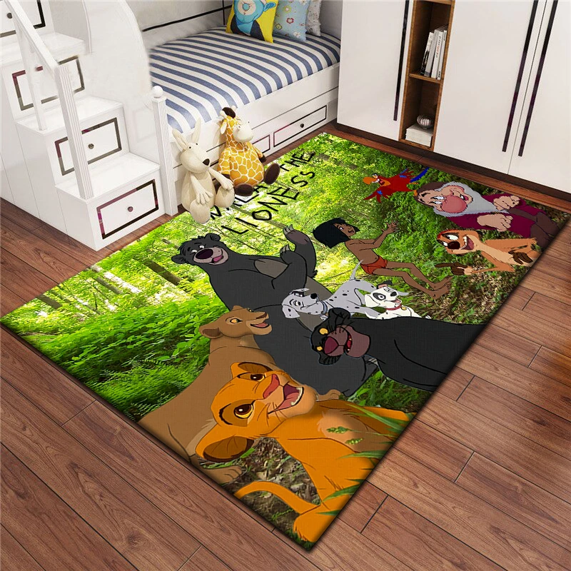 MINISO The Jungle Book Printed Carpet.Living Room Mats Sofa Coffee Table Large Area Rug,Kitchen,Bathroom,Balcony Carpets,DoorMat