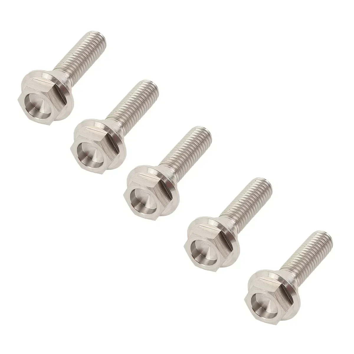 For Yamaha FZR1000 FZ750 TDM 850 900 Accesorios moto M8 x 25mm Titanium Brake Disc Rotor Bolts image 3