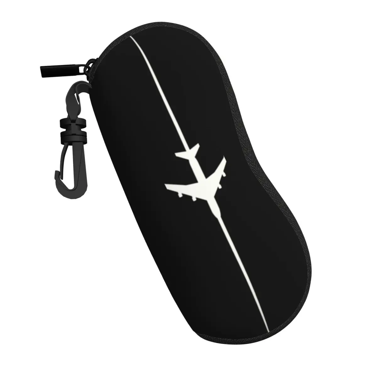 Custom Aviation Plane Crossing Glasses Case Cool Airplane Aviator Pilot Shell Eyeglasses Case Sunglasses Box