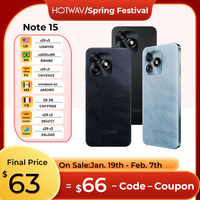 New HOTWAV NOTE 15 Smartphone Android 14 5160mAh large Battery Cell Phone 8GB+64GB+13MP+5MP 6.6\