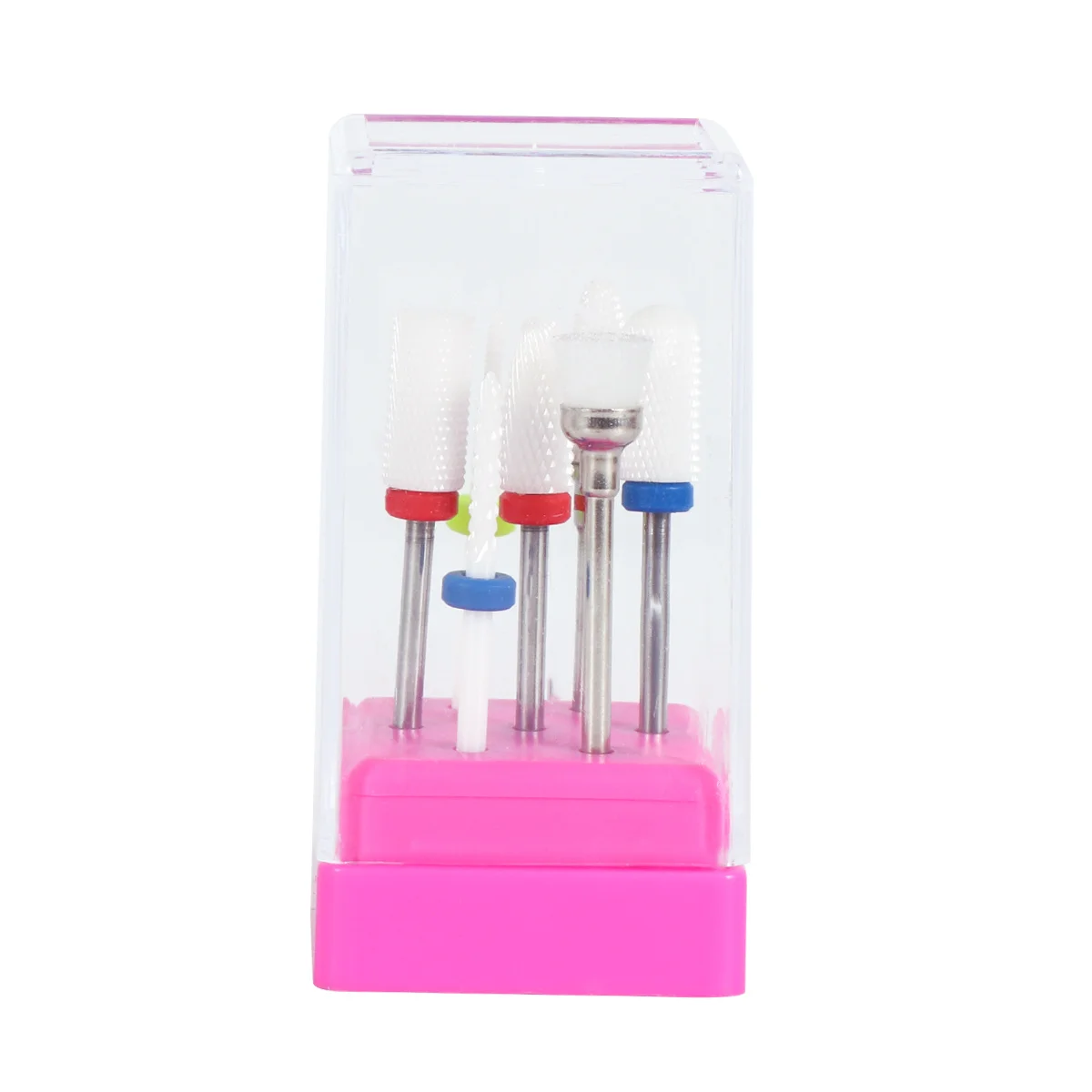 

7Pcs Manicure Drill Bit Kit Sturdy Nail Grinding Heads for Electric Nail File Machine Ideal for DIY Home Spa Salon Use with