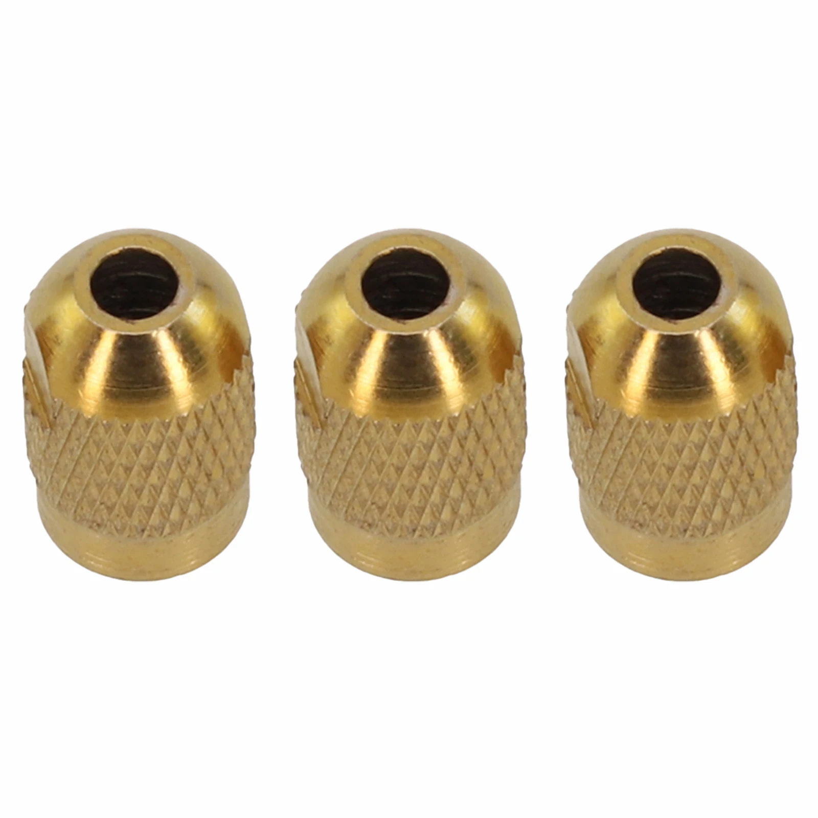 Electric Mill Chuck Nut Shaft Screw Cap Collet Accessories Set for Rotary Grinder Tools Compatible with M7/M8 Thread Shaft 3 pcs