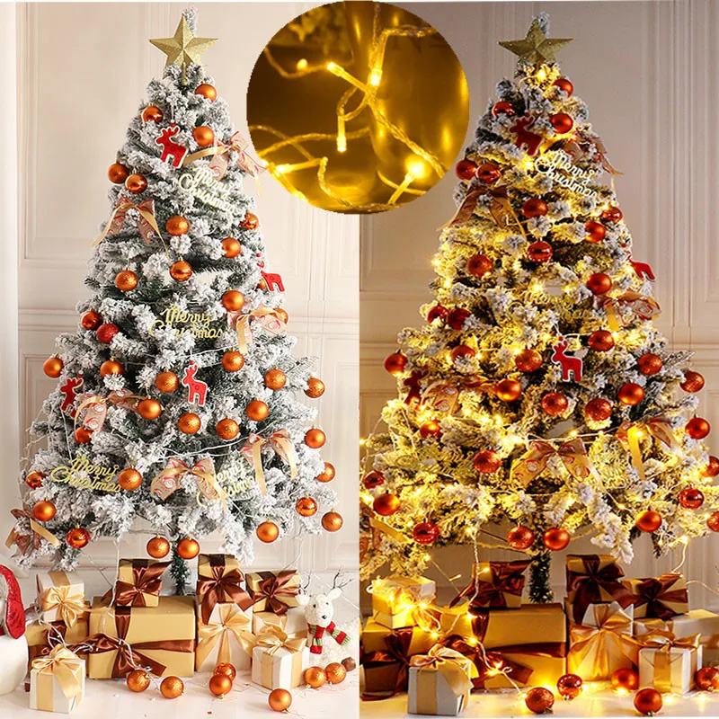 EU Plug 10M 20M Outdoor Christmas LED String Light 8 Mode Garlands Decoraction Fairy Lamp For Home Wedding Party Holiday Lights