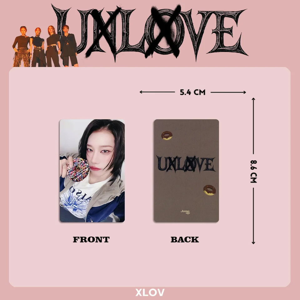 4pcs/set XLOV Album UXLXVE Photocard HelloLive Starlike Bonus Card
