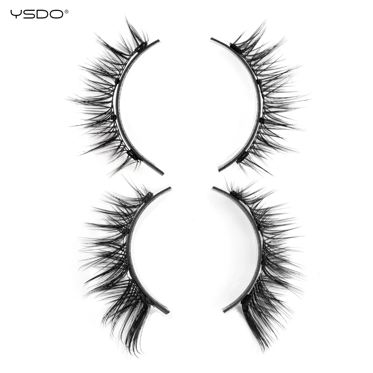 YSDO Natürliche Magnetische Wimpern 1/2 Paar Handgefertigte Wiederverwendbare Magnetische 3D Nerz-Wimpern Ohne Klebstoff Künstliche Wimpern Make-up Faux Cils – Detail 5