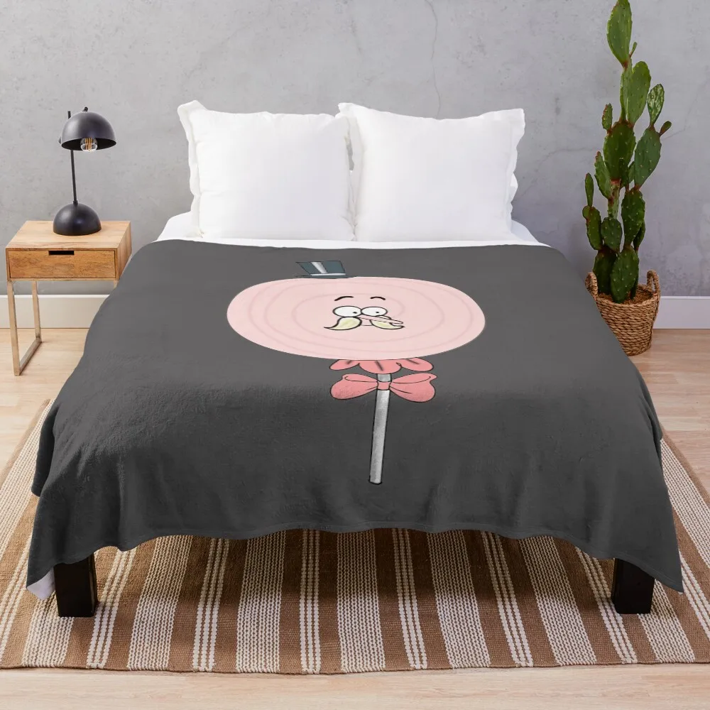 The Lolli-POPS Throw Blanket Long Lasting Soft Plush Blanket for Daily Use