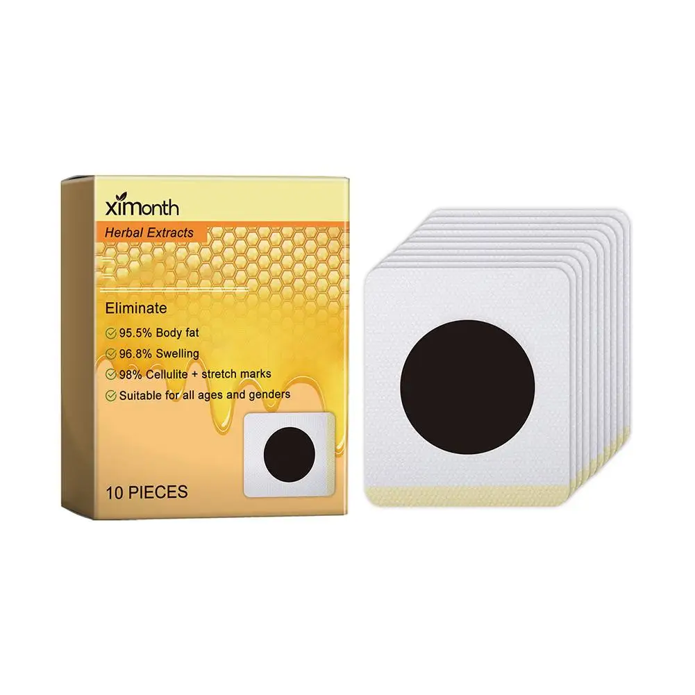 1/2/3/5 Boxes Bee Circulatory Drainage Slimming Patch Belly Slimming Patch Lose Weight Fast Burning Fat Health Care