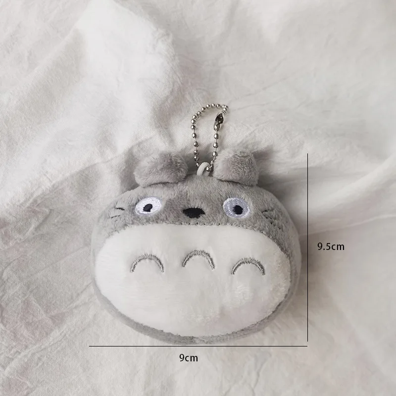 Cartoon Totoro Keychain Cute Doll Keyring Fashion Couple Bag Ornament Key Chain Car Pendant Gift image 3