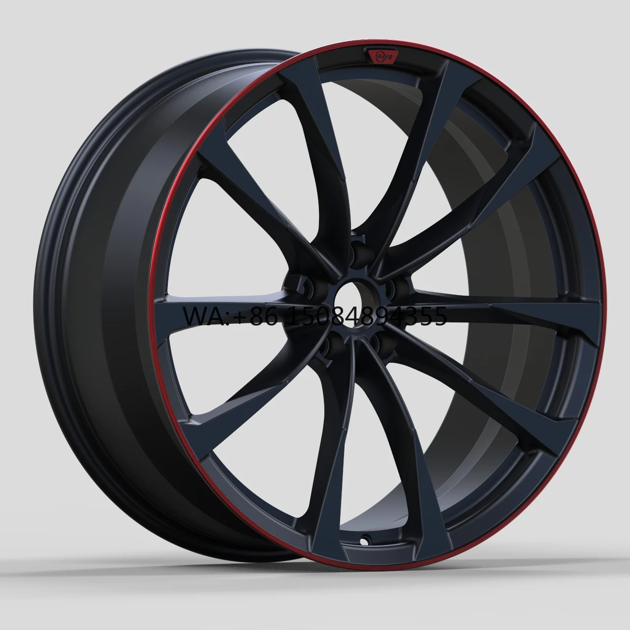

New High Quality Multi-Spoke Machining-Side Polished Black Alloy Forged Wheels 17 18 19 20 Inch Universal Fitment Luxury