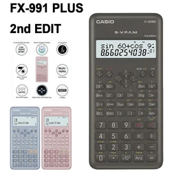 Calcolatrice scientifica solare FX-991ES PLUS/FX-82MS calcolatrice matematica multifunzionale per studenti contatore di Test vettoriale calcolatrice