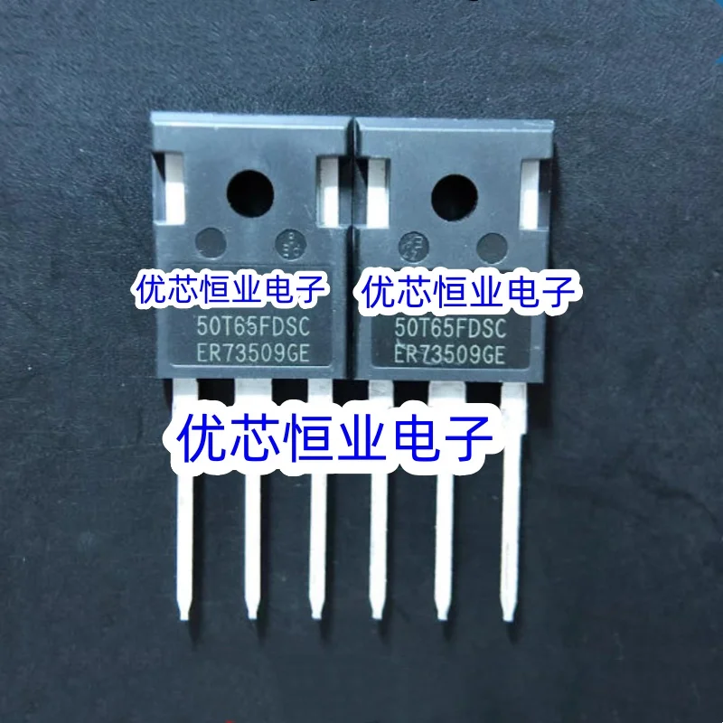1pcs Original brand new 50T65FDSC Welding machine IGBT power tube 50T65FESC 50T65FDHC Power tube, diode, transistor