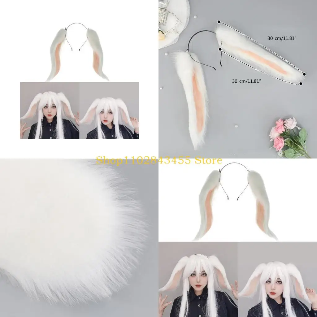 

49MC Готика-Лолита, аксессуары для косплея, костюм для вечеринки, сексуальная повязка на голову, анимационный обруч для волос