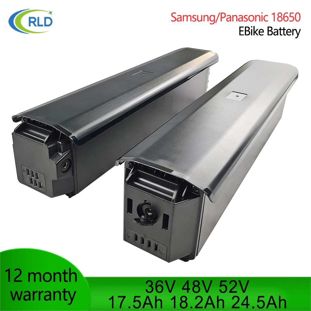 SYR Pathfinder Ebike Battery 36V 48V 52V 17.5Ah 18.2Ah 24.5Ah Hidden Fat Tire li-ion Ebike Battery for Velowave Ghost RANGER