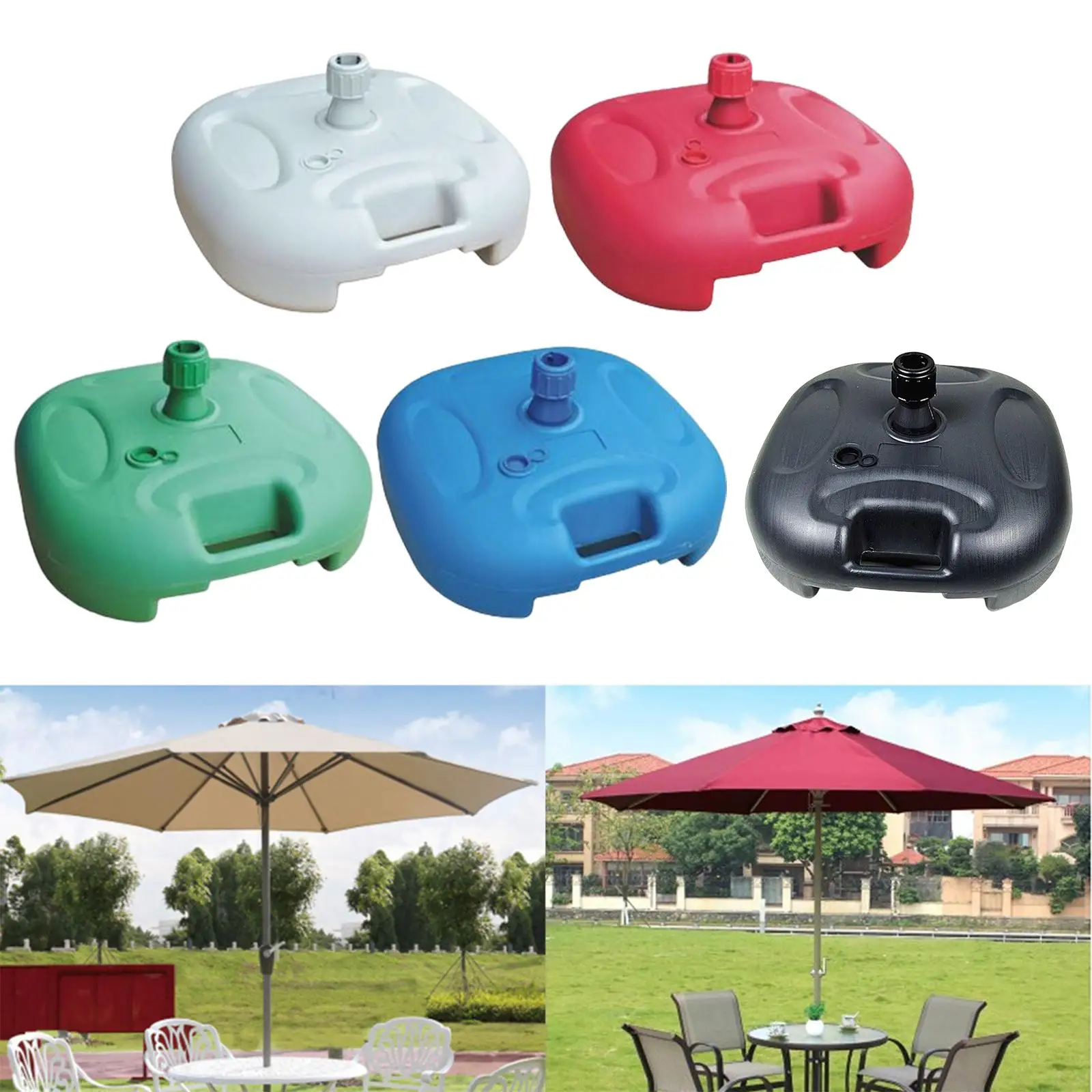 Heavy Duty Umbrella Base Stand Sun Shelter Parasol for Beach Fishing Patio