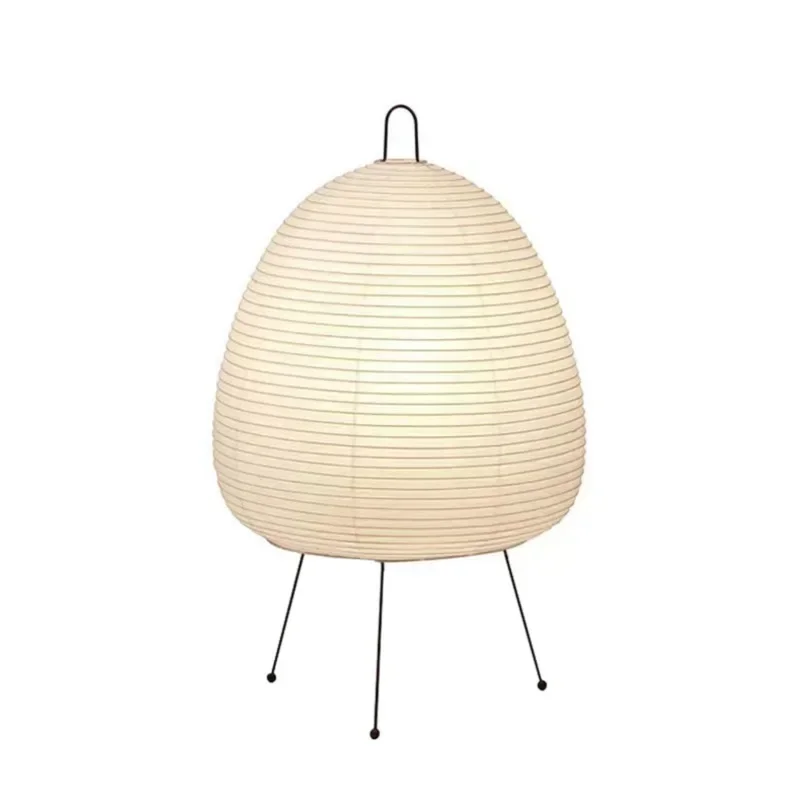 Akari Noguchi LED مصباح أرضي ورق الأرز الياباني فانوس بجانب السرير دراسة فندق ديكور فني ضوء قائم تصميم عصري أنيق