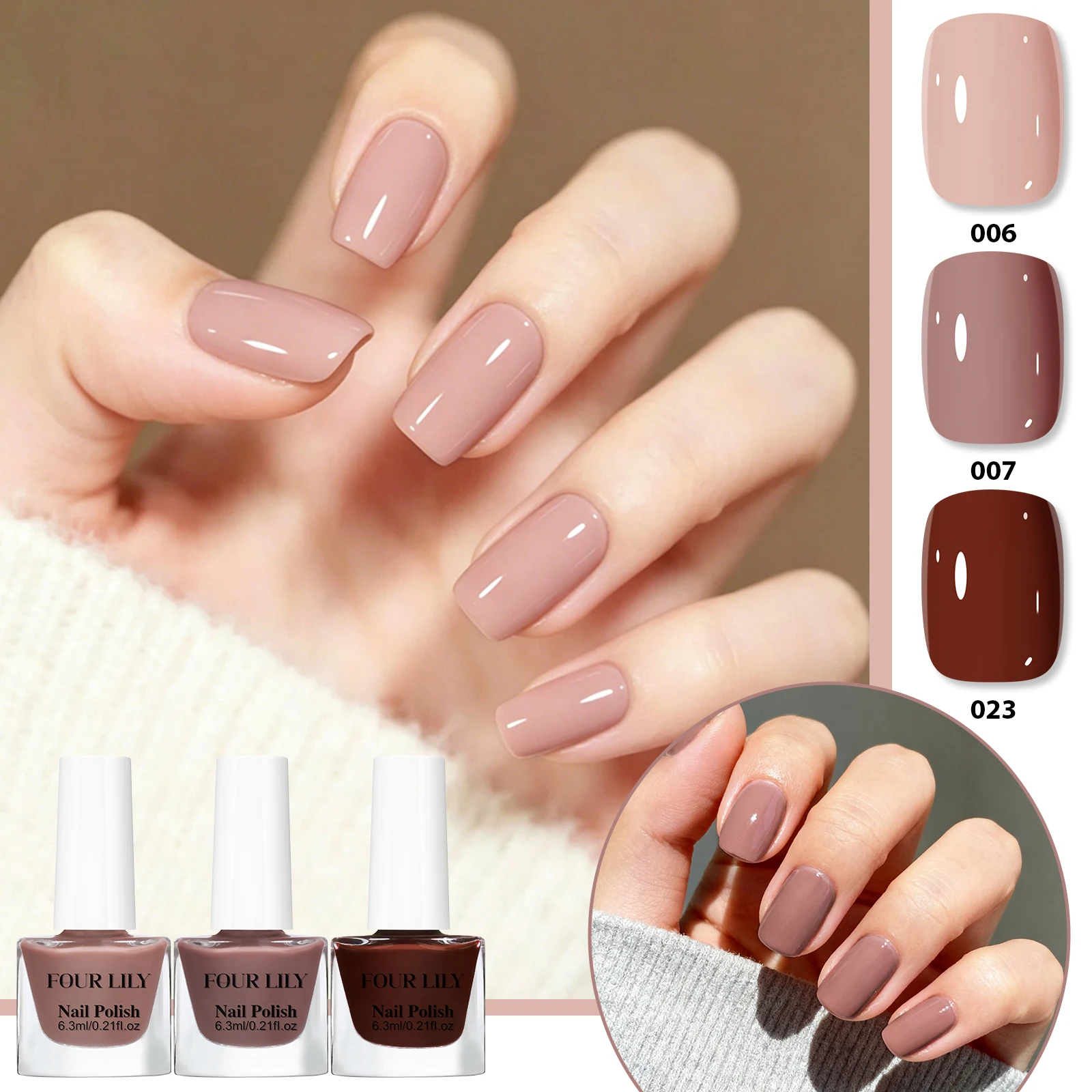 3er-Set 6,3ml Wasserlöslicher – Nail Art Red Wine Bewertung und Preis