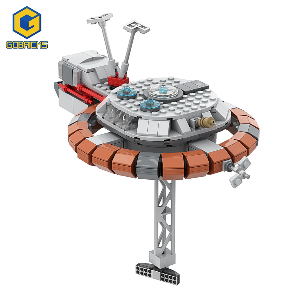 

MOC Thunderbird Special Attack Team Building Blocks Airship Bricks Spacecraft DIY Collection Model Children Toys Gift