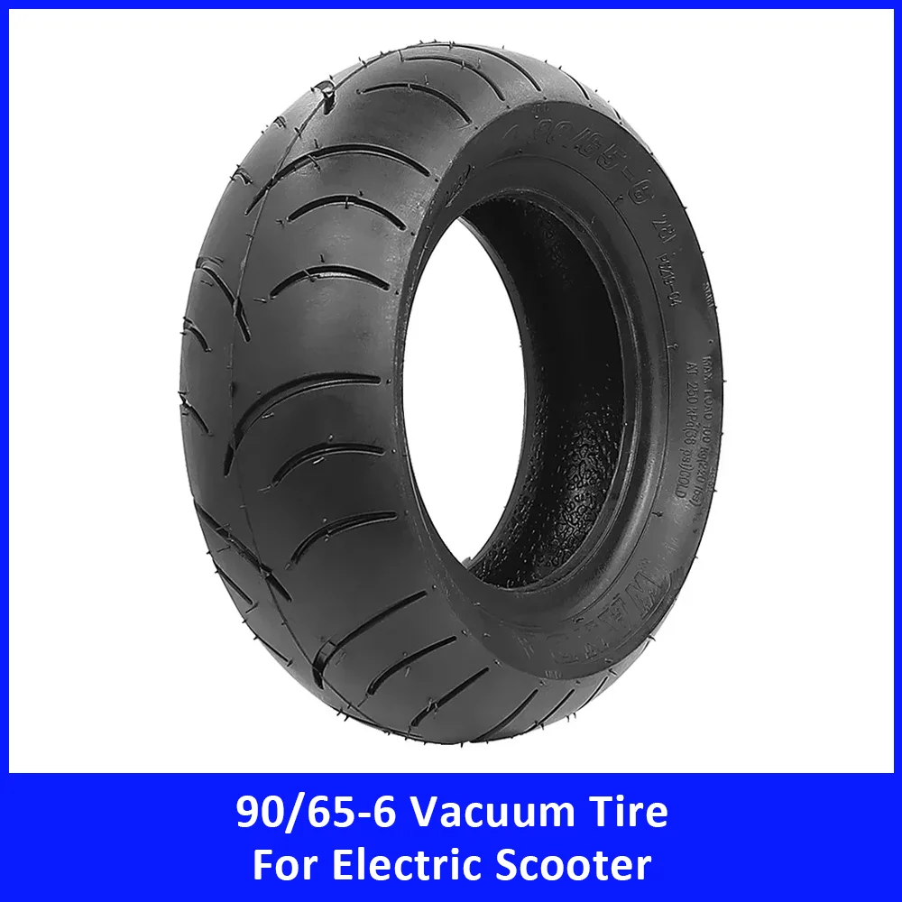 

90/65-6 Vacuum Tires for Electric Scooter 11Inch Thicken Explosion Proof Tubeless Tyres Electric Scooter Accessories Parts Wheel