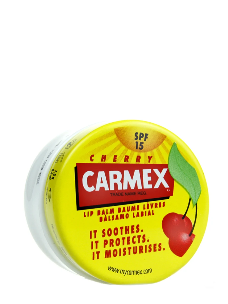 Carmex classic Lip Balm spf 15 Cherry 7.5gr-moisturizes and protects the lips from cold and Sun