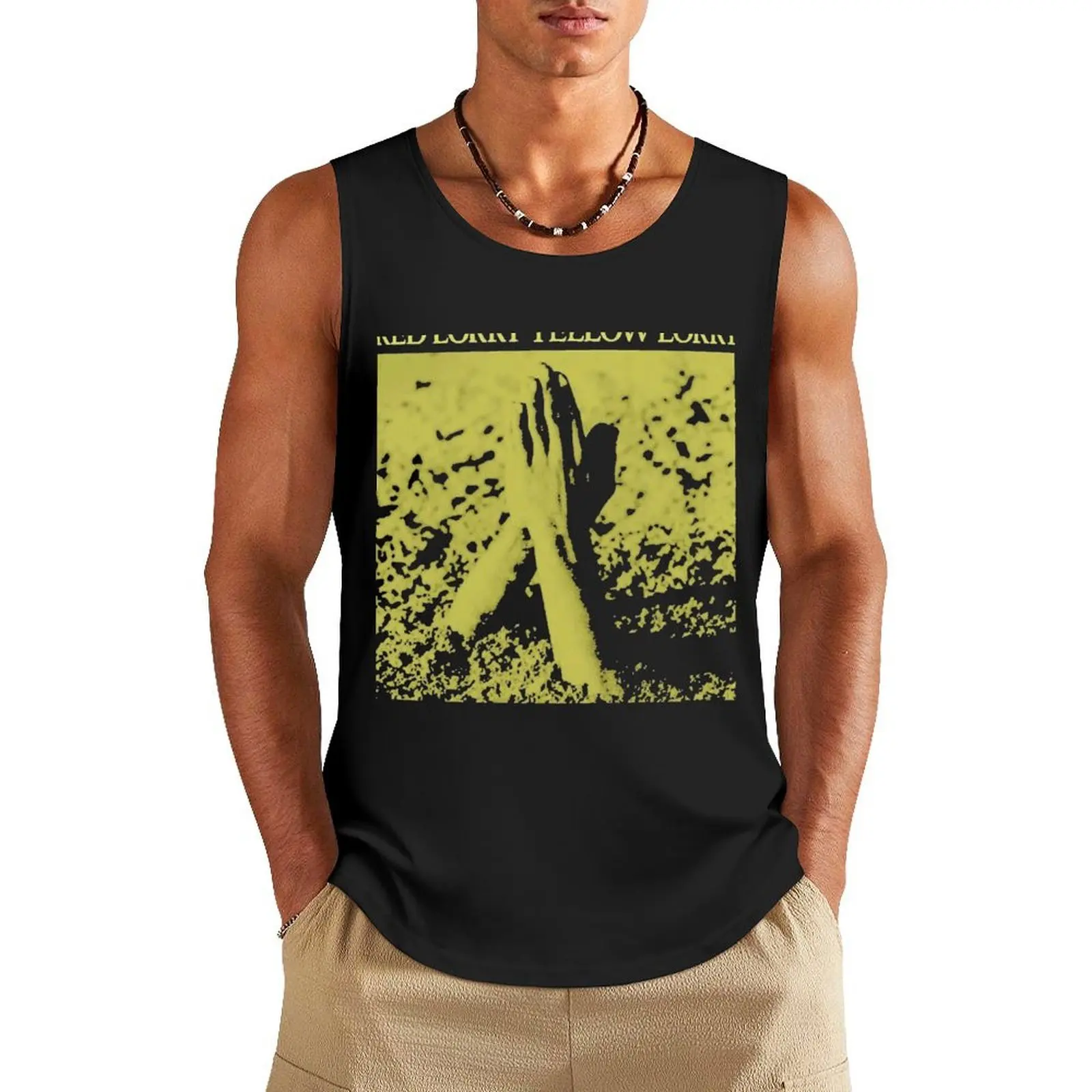 

RedLorryYellowLorry Classic Tank Top sleeveless man shirts gym shirt men Men's gym