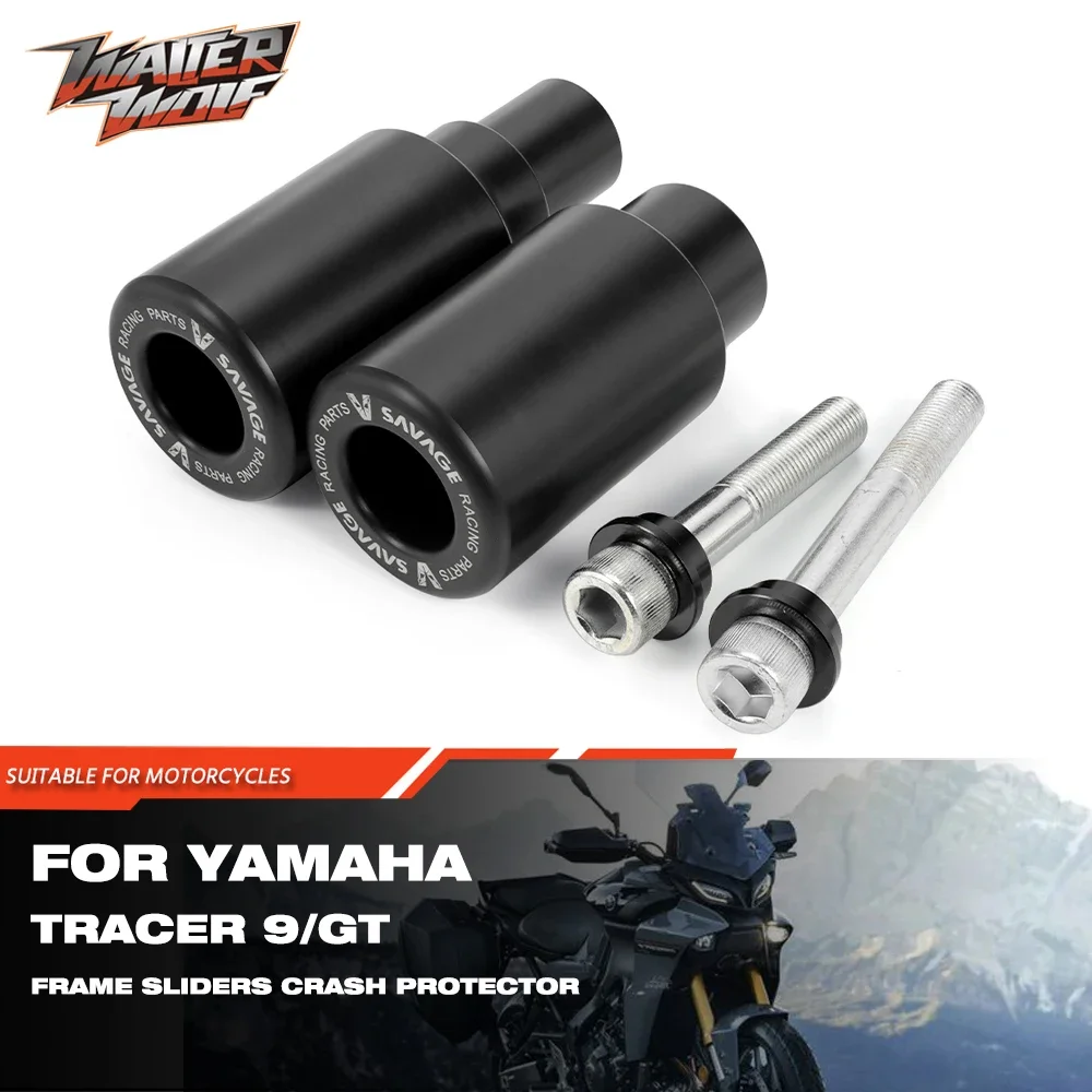 

For YAMAHA Tracer 9 900 GT 9GT+ 900GT MT-09 MT09 MT 09 Wheel Crash Protection Pads Motorcycle Frame Sliders Protector 900/9/GT