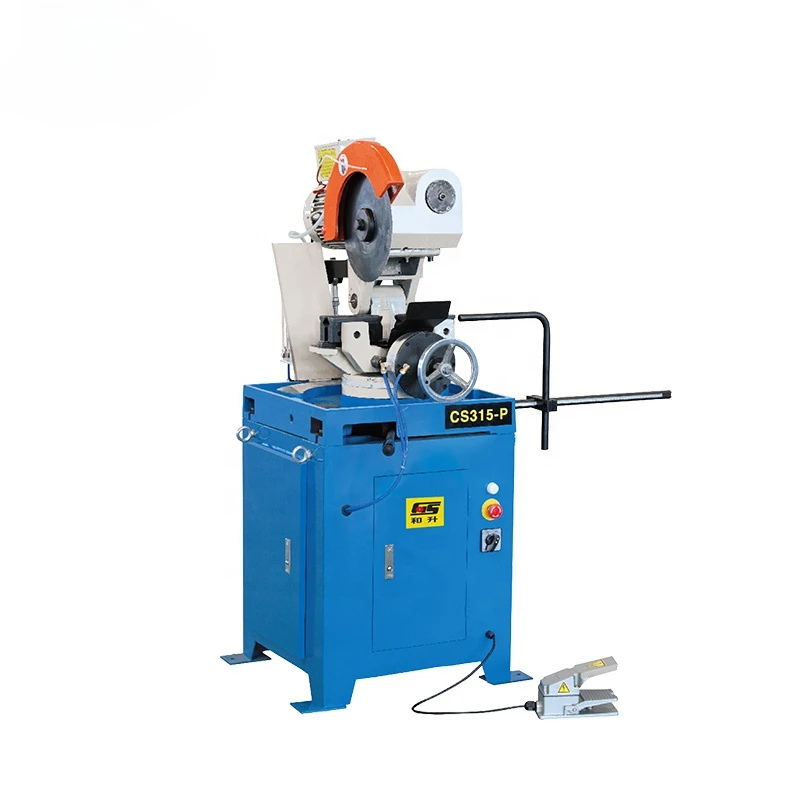 

Hot Sale CS-315 Pneumatic Circular Saw Cutting Machine Semi-automatic Metal Pipe Cutting Machine Free After-sales Service