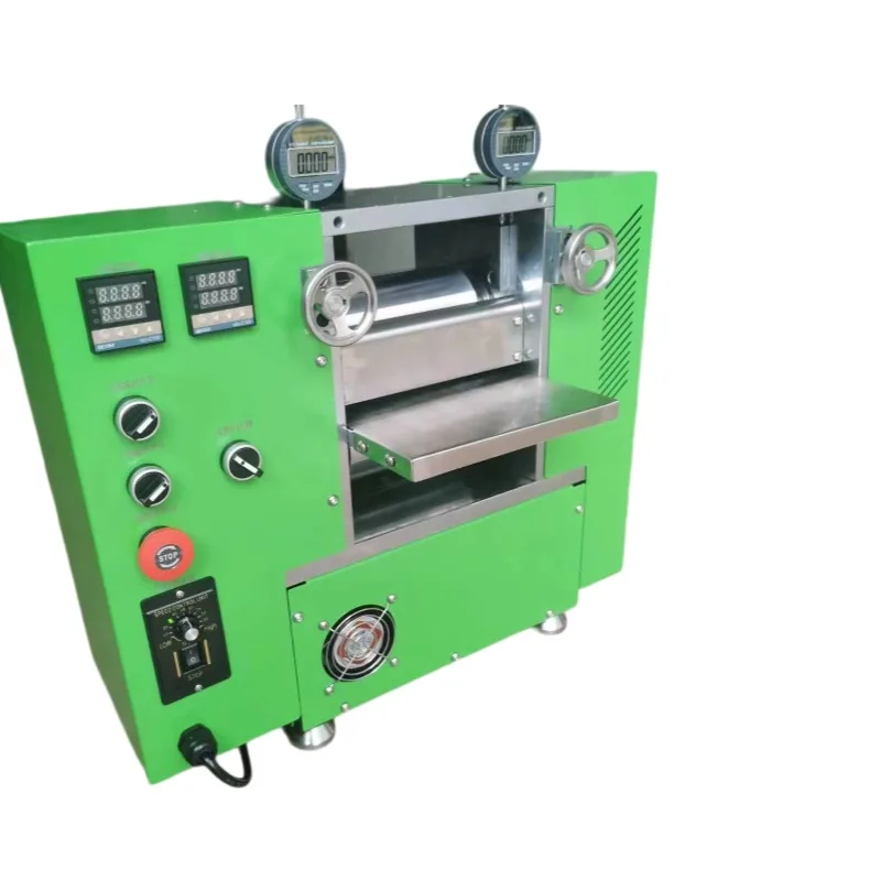 Lithium Battery Electrode Hot Rolling Equipment for Laboratory Battery Pressing, Roller Press Machine