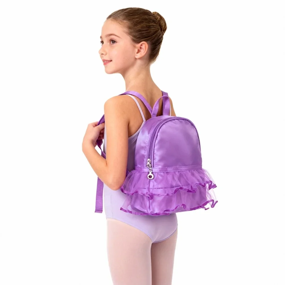 New Kids Backpack Pink Preschool Backpack Girls Ballet Dance Bags Baby School Knapsack Ballerina Dance Bag For Girls Dance