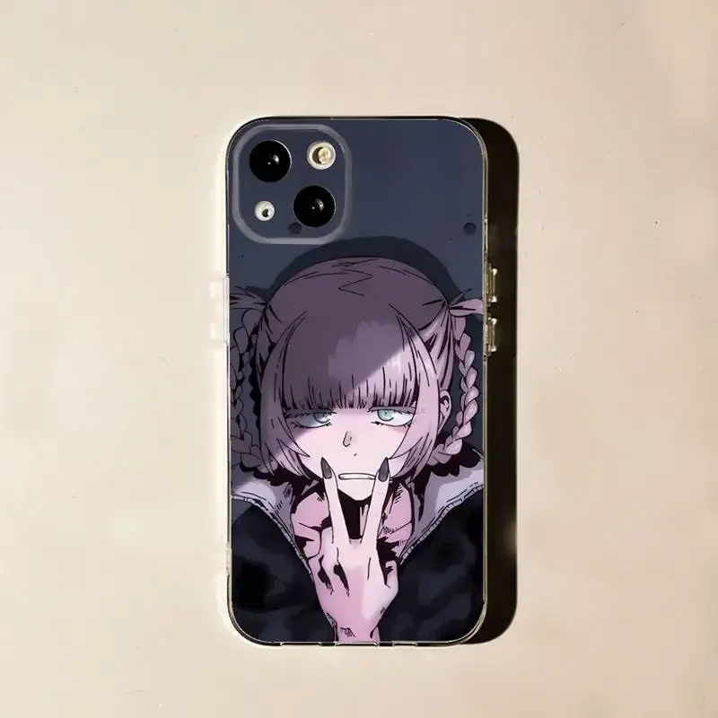 Nanakusa Nazuna Phone Case For iPhone 11 12 Mini 13 14 Pro XS Max X 8 7 6s Plus 5 SE XR Transparent Shell