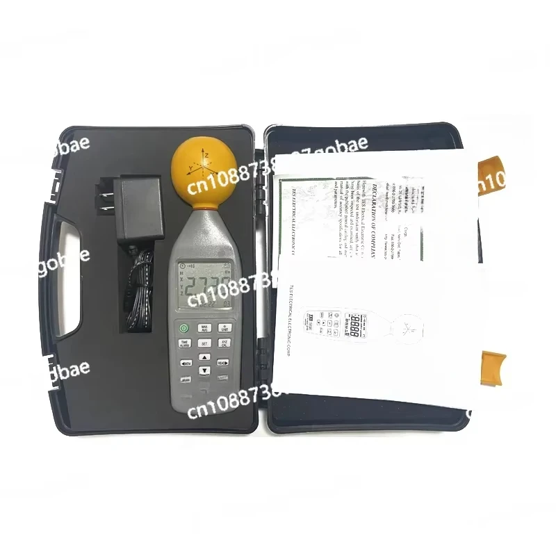 

% Детектор электромагнитного излучения TES-593R TES593R Измеритель ЭДС Трехосный регистратор данных + Быстрый