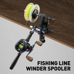 Fishing Line Spooler With Unwinding Function Fishing Line winder Spooling Station Fishing Tool fishing accessories