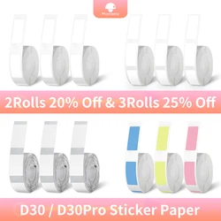 【Buy 2 Get 20％ Off】Phomemo D30 Self-Adhesive Sticker Paper Compatible D30 Wireless Handheld Label Machine Easy to Use For Home