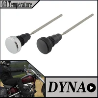 Para Harley Davidson Dyna Fat Bob Low Rider Street Bob Super Glide Wide Glide accesorio de motocicleta varilla de nivel de aceite de precisión del motor