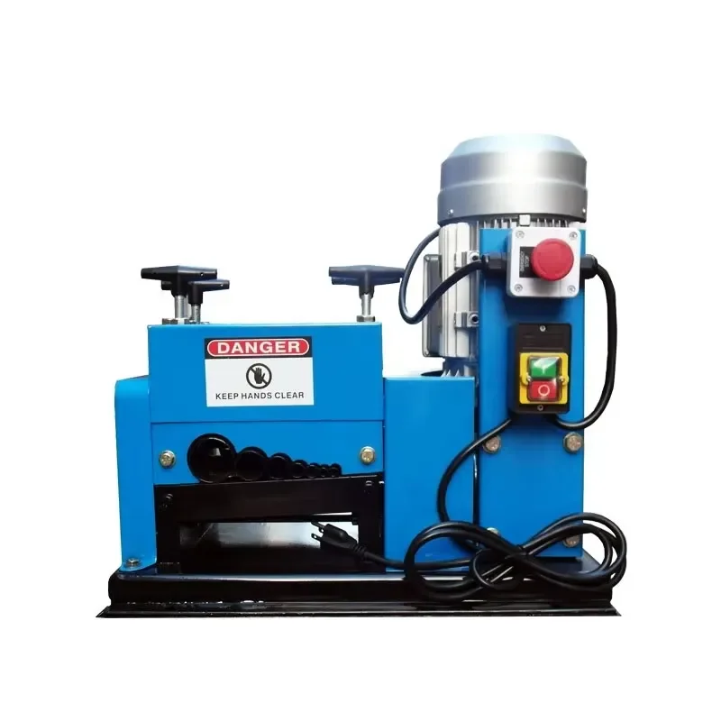 2026 Hot V-007 1-40mm Hot Sale Full Automatic Wire Strip Wire Stripping Machine Plastic Insulation Cable Stripper