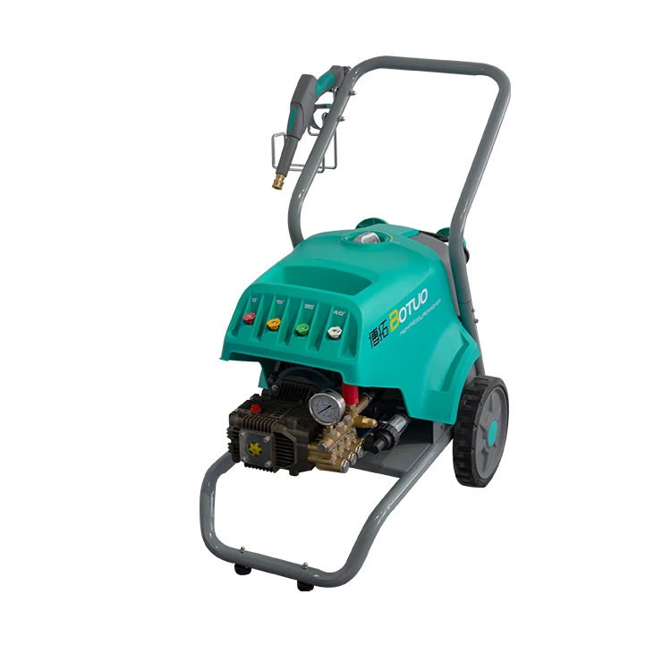 F Series High-Pressure Cleaners with complete models, widely used for vehicle washing and air conditioner outdoor unit cleaning.