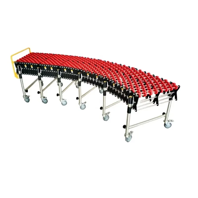 

2026 Gravity Flexible Expandable Plastic Skate Wheel Conveyor for Conveyor Systems for Industrial Automation for Material