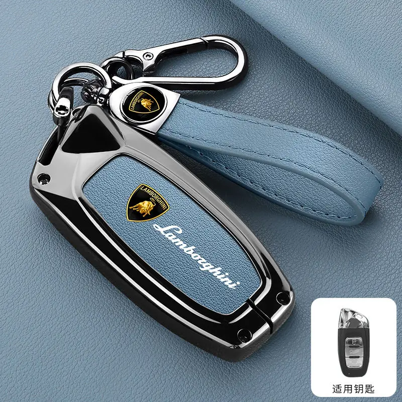 التغطية الكاملة سبائك الزنك غطاء مفتاح السيارة عن بعد واقية قذيفة لامبورغيني أوروس هوراكان أفينتادور قسط الملحقات #4
