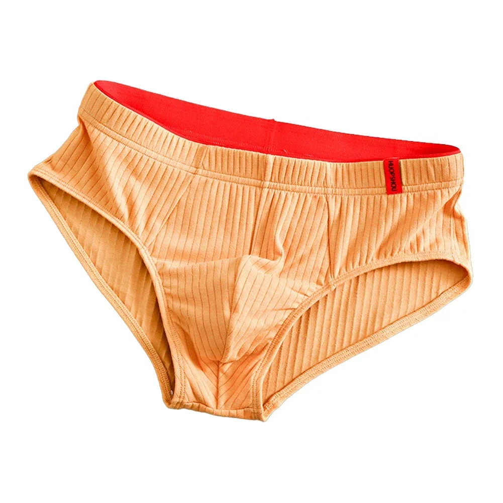 남성용 데일리 섹시 팬티, 단색 브리프, 면 반바지, 부드러운 언더팬츠, 시시 파우치 슬립 란제리, 수영 트렁크