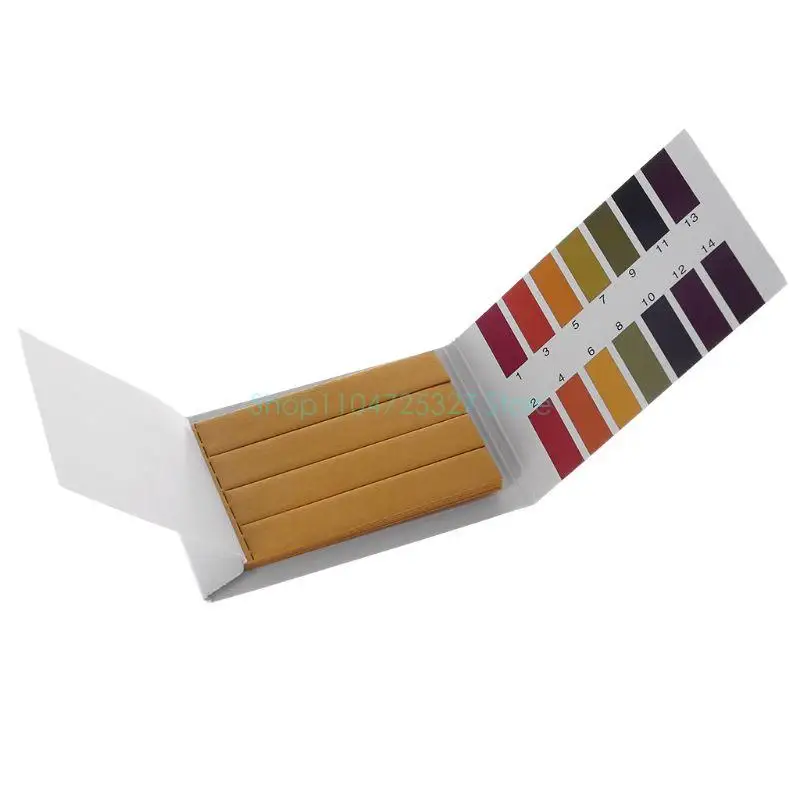 80 PCS Aquarium Ph Test Strip Fish para prueba tanque Resultado preciso Readin